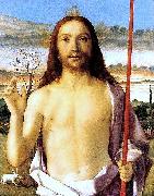 Gentile Bellini Christ Blessing oil painting on canvas